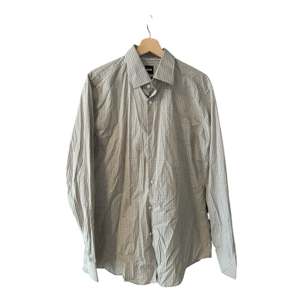 Hugo Boss Men Button Down Dress Shirt sz US17